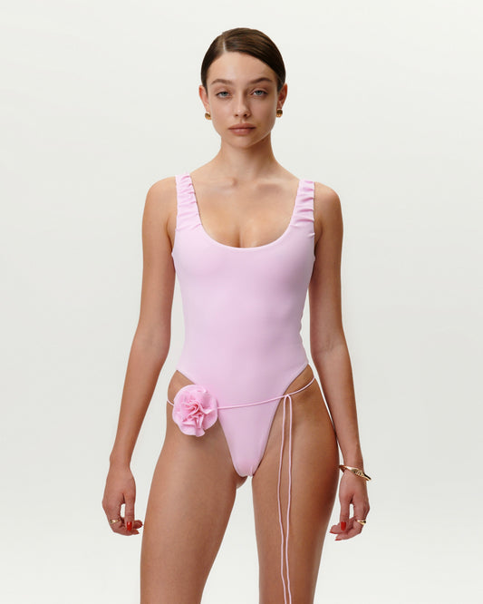 JUILET PINK ONE-PIECE